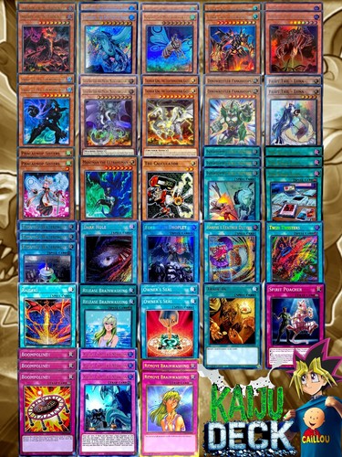 Yugioh mazzo kaiju carte - mazzo, [52
