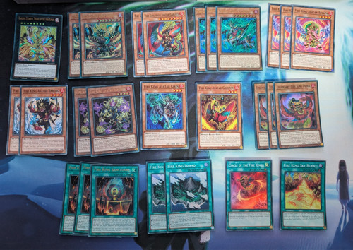 Yugioh card fire king - 27,