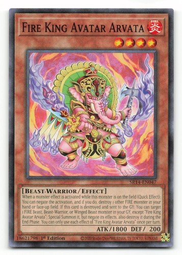 Fire king avatar - fire, arvata