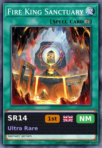 Fire king sanctuary - fire, sr14-024