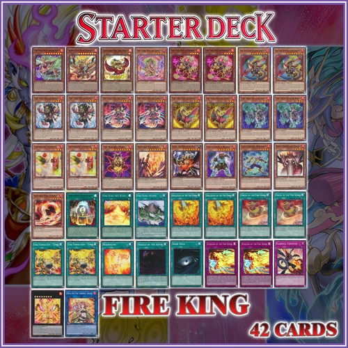 Fire king starter deck - fire, 42