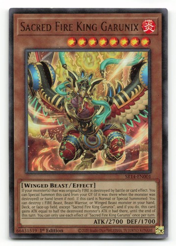 Sacred fire king garunix - king,