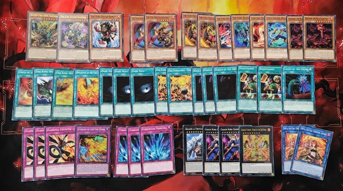 Yugioh fire king deck - yugioh,