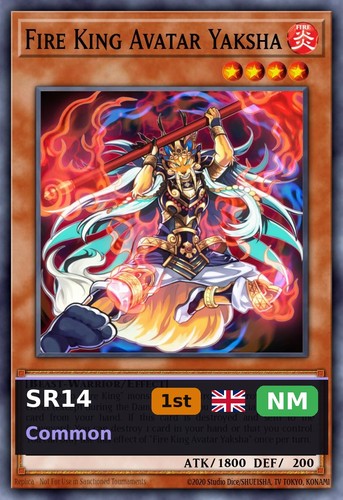 Fire king avatar yaksha - fire,