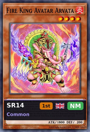 Fire king avatar arvata - fire,