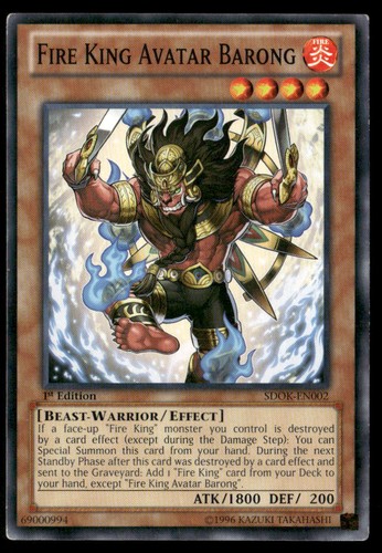 Fire king avatar barong - avatar,