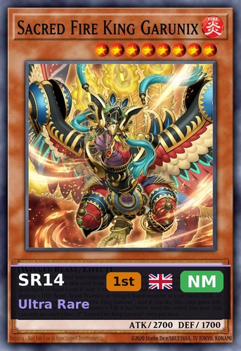 Sacred fire king garunix - fire,