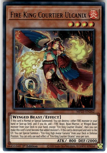 Fire king courtier - fire, ulcanix